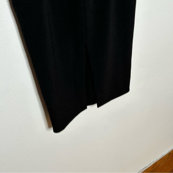 Dress The Population Black Sheer Nude Panel Bodycon Dress - Picture 4 of 12